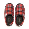 PANTUFLAS UNISEX NUVOLA SCOTLAND RED