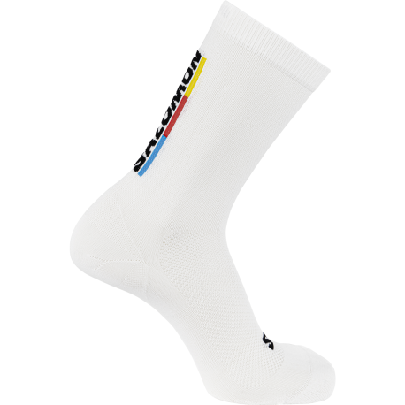 CALCETINES MONTAÑA UNISEX SALOMON PULSE RACE FLAG CREW