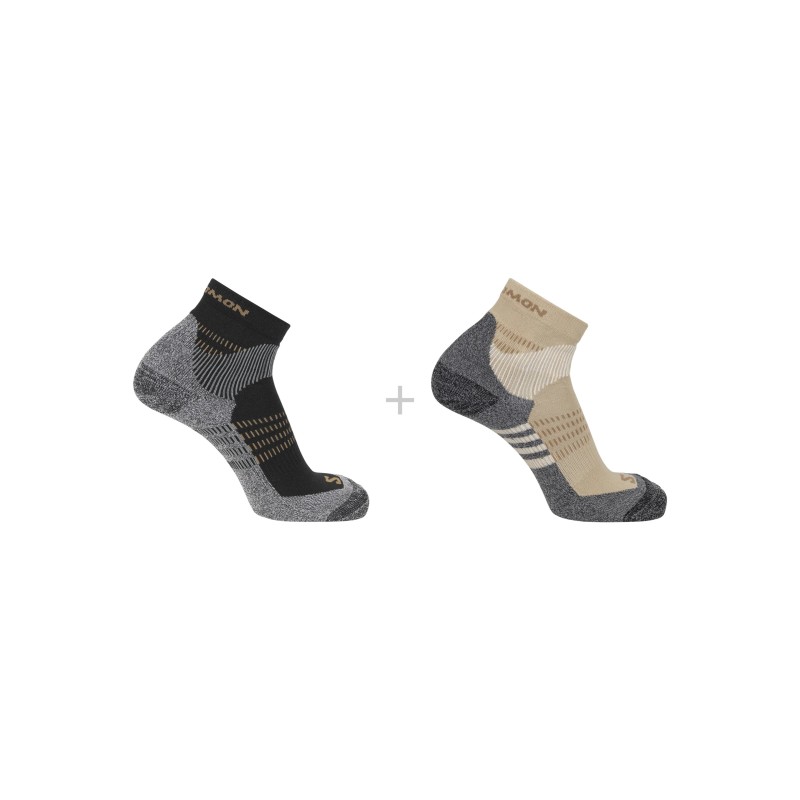 CALCETINES MONTAÑA UNISEX SALOMON X ULTRA ACCESS QUARTER 2 PACK