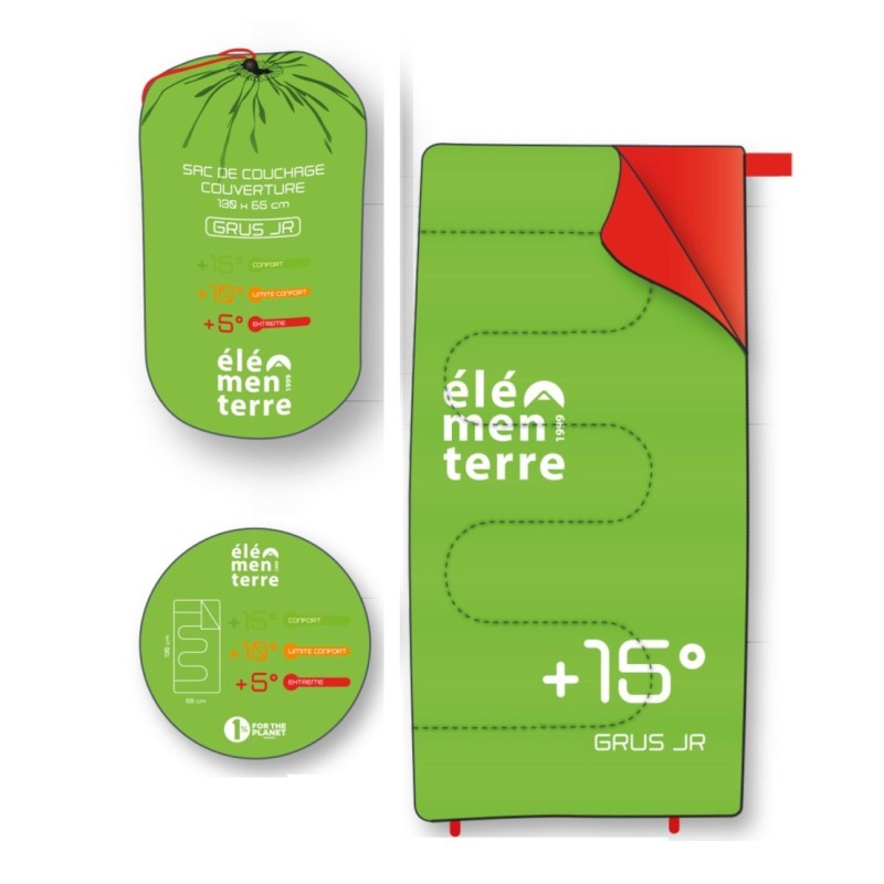 SACO DE DORMIR INFANTIL ELEMENTERRE GRUS JR